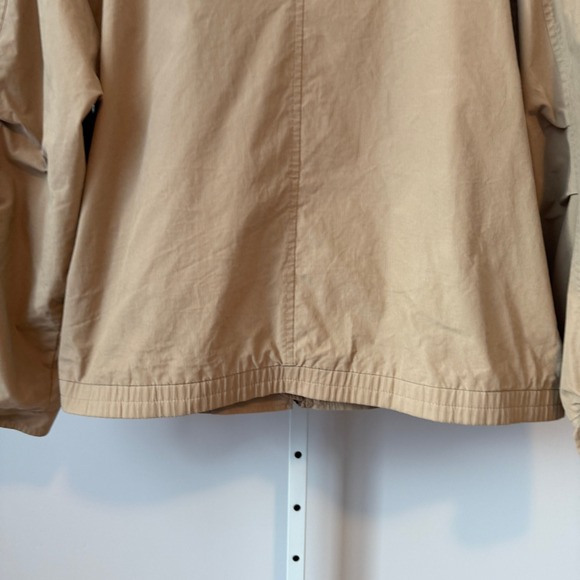London Fog Mens Tan Harrington Jacket zip Khaki Outerwear sz XL - Picture 7 of 7